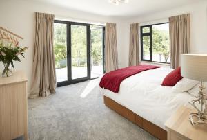 Postel nebo postele na pokoji v ubytování Teign Vale