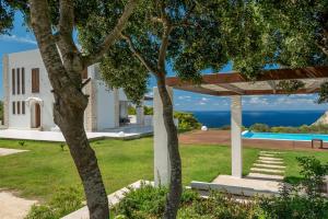 a villa with a view of the ocean at Kalas SeaView Residence, a Serene Sanctuary, By ThinkVilla in Zakynthos