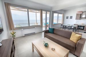 Area soggiorno di Serenity apartment Mochlos