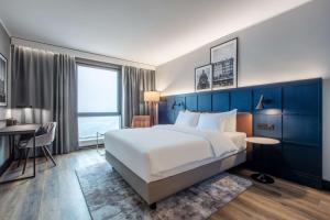 Katil atau katil-katil dalam bilik di Radisson Blu Scandinavia Hotel, Copenhagen