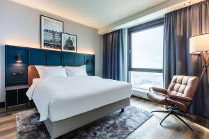 Katil atau katil-katil dalam bilik di Radisson Blu Scandinavia Hotel, Copenhagen