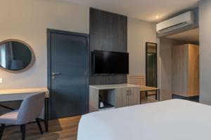 Voodi või voodid majutusasutuse Park Inn by Radisson, Lagos Victoria Island toas