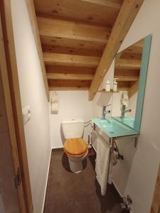 Koupelna v ubytování La Gándara Casa Rural + 30 fotografií