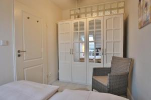 Postel nebo postele na pokoji v ubytování Am Kardohr 5 Appartement Weitblick