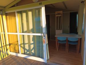 Balkón nebo terasa v ubytování Camping Relax Ge
