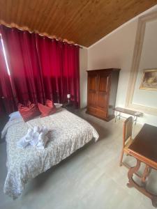 Postel nebo postele na pokoji v ubytování Casa Onorato fratelli Liggieri