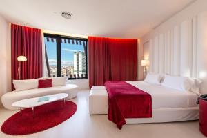 אזור ישיבה ב-Hotel Porta Fira 4* Sup