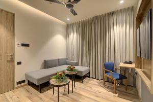 Posedenie v ubytovaní 7 Apple Hotel Pratap Nagar, Jaipur