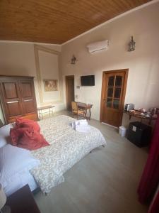 Postel nebo postele na pokoji v ubytování Casa Onorato fratelli Liggieri