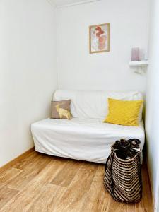 Posteľ alebo postele v izbe v ubytovaní Nordin Apartman
