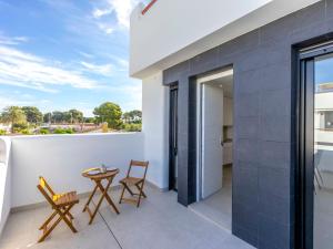 Balkón nebo terasa v ubytování Apartment Tropical Beach Penthouse by Interhome