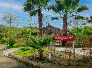 Κήπος έξω από το Elitium Thermal&Spa Hotel