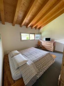 Postel nebo postele na pokoji v ubytování Casa Turistica San Sisto