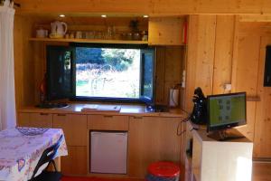 Kuchyň nebo kuchyňský kout v ubytování Ecorturismo Casa Espigueiro P Nacional Peneda Geres