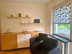 Kuchyň nebo kuchyňský kout v ubytování Haus Wilhelmi Wilhelmi Whg 3