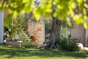 Vonkajšia záhrada v ubytovaní Ostuni Art Resort
