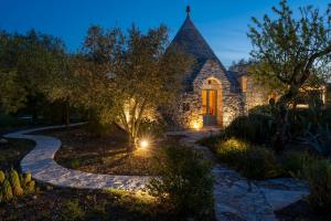 Vonkajšia záhrada v ubytovaní Ostuni Art Resort