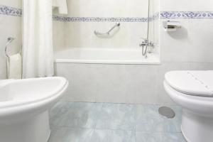 Łazienka w obiekcie Hotel América Ferrol