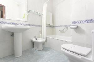 Łazienka w obiekcie Hotel América Ferrol