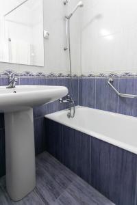 Łazienka w obiekcie Hotel América Ferrol