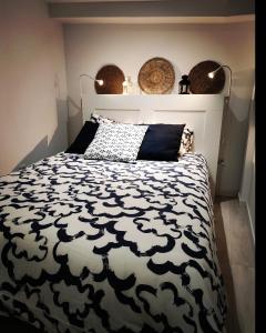 Postel nebo postele na pokoji v ubytování Gure Torrontero, aparcamiento gratuito cercano