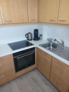 Kuchyň nebo kuchyňský kout v ubytování Ferienwohnung Grabner + 7 fotografií