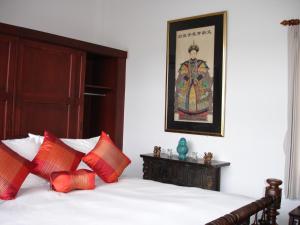 Postel nebo postele na pokoji v ubytování Nakara Residence