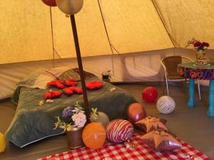 Posezení v ubytování Glamping El Mirador de las estrellas