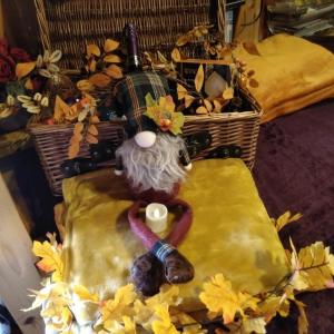 卡马森'Morris' the shepherd's hut and woodland hot tub experience的相册照片