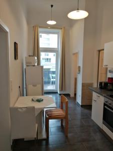 Kuchyň nebo kuchyňský kout v ubytování Vienna Comfort Apartments - Borschkegasse 12