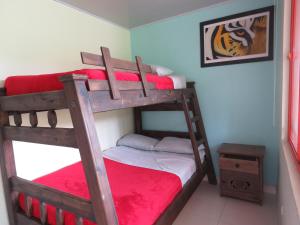 Postel nebo postele na pokoji v ubytování Finca Hotel Guayacundo