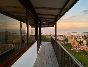 Balkón nebo terasa v ubytování Akela Gaira Hotel