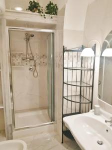 Koupelna v ubytování La Sorgente B&B