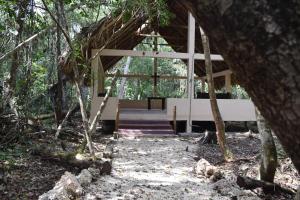 Jolie Jungle Eco Hotel外面的花园