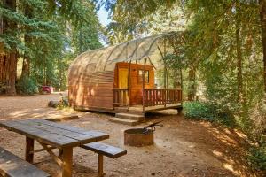 Big Sur Campground and Cabins外面的花园