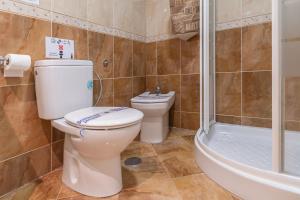 Koupelna v ubytování Apartamento Cortadura Playa