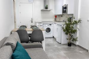 Kuhinja oz. manjša kuhinja v nastanitvi Apartamento Lineros