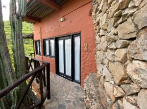Balkón nebo terasa v ubytování Akela Gaira Hotel