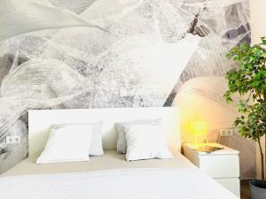 Postel nebo postele na pokoji v ubytování Anapartments