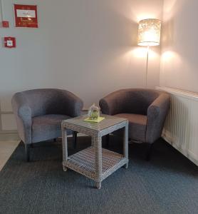 Posezení v ubytování Traveller Hotel