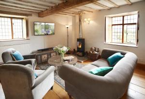 A seating area at The Dovecote