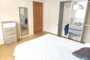 Postel nebo postele na pokoji v ubytování Vivienda completa cerca de la playa