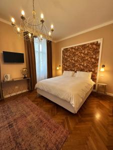 Postel nebo postele na pokoji v ubytování A casa di Bruna