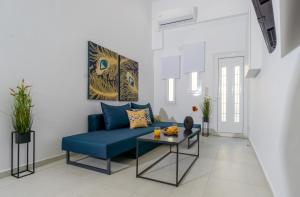 Χώρος καθιστικού στο A&M Suite Apartment In Heraklion Center