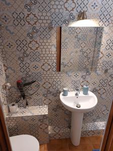 A bathroom at Casa in Umbria