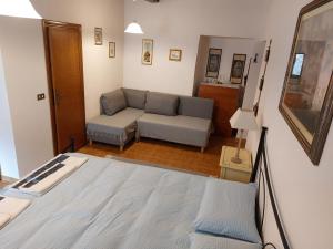 A bed or beds in a room at Casa in Umbria