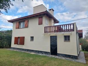 Bygningen som chaletet ligger i