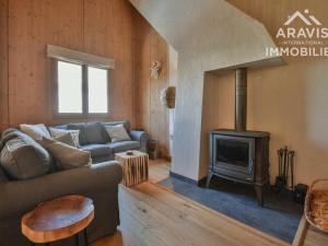 منطقة جلوس في Appartement Le Grand-Bornand, 5 pièces, 8 personnes - FR-1-391-96