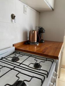 Una cocina o kitchenette en Temporario Roca