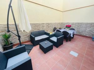Posedenie v ubytovaní Beach Apartment Artigas